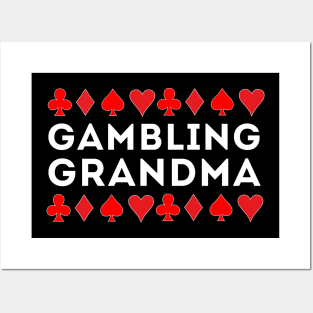 Gambling Grandma Posters and Art